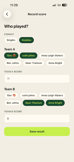 Oppie Pickleball Screenshot 1