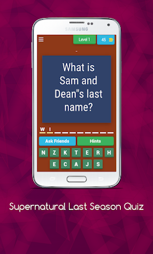Supernatural Last Season Quiz Screenshot 0