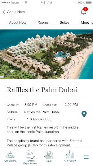 Raffles The Palm Dubai Screenshot 2