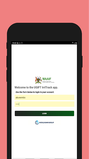 Irri Track Screenshot 2
