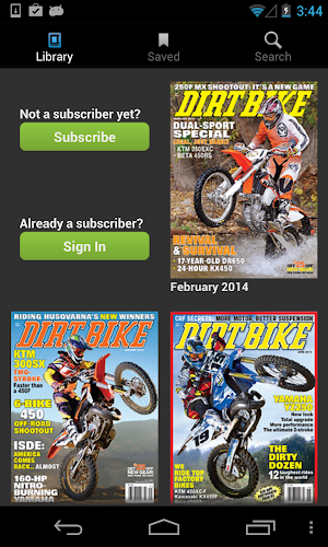 DIRT BIKE MAGAZINE Screenshot 0