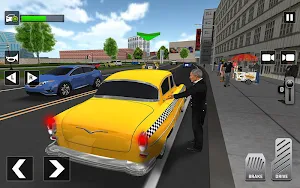 City Taxi Driving: Fun 3D Car Driver Simulator Screenshot 2