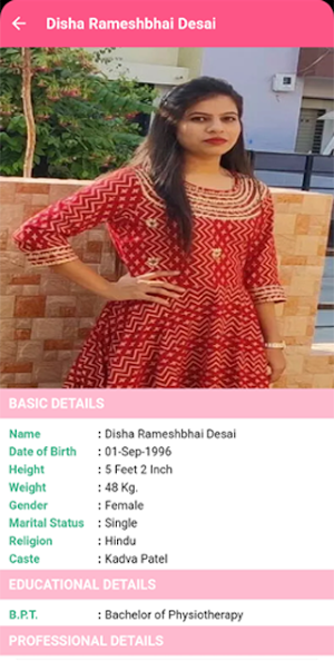 Kadva Patel Perfect Match Screenshot 2