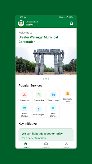 GWMC Citizen Service Screenshot 0