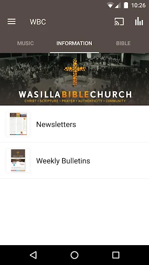 Wasilla Bible Church Screenshot 2