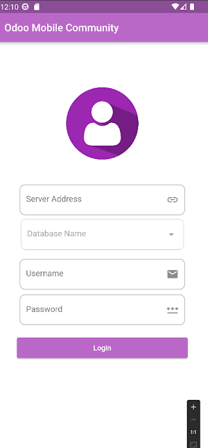 Odoo Community Mobile Screenshot 0