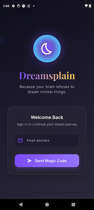 Dreamsplain - AI Dream Journal Screenshot 0