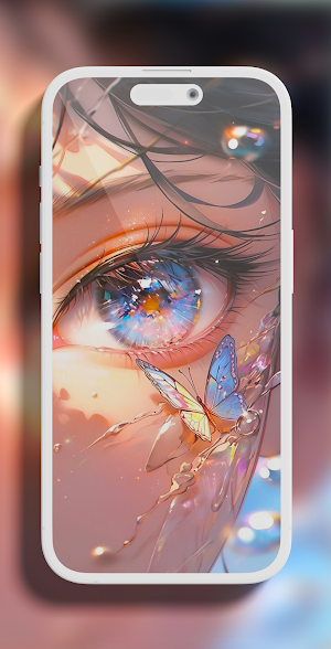 Shining Eyes Wallpaper Screenshot 0