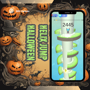 Helix Jump : Halloween Screenshot 0