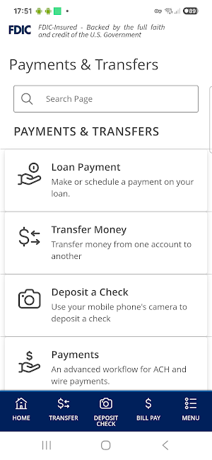 Amcom Bank Screenshot 1
