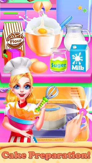 Sweet Bakery Chef Cakes Empire Screenshot 0
