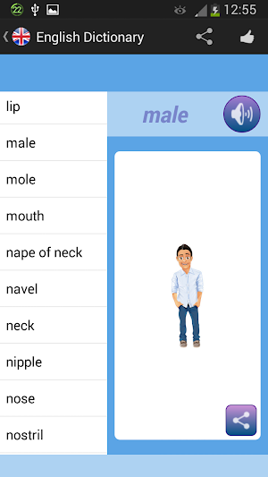 English Visual Dictionary Screenshot 3