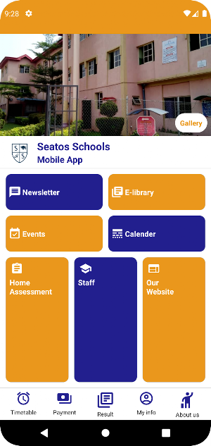 Seatos Schools App Screenshot 0