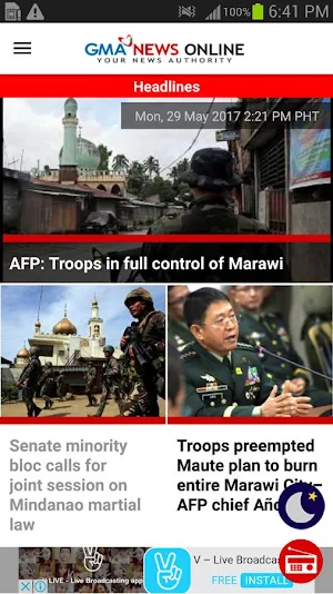 GMA News Screenshot 2