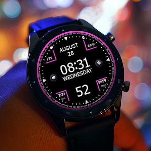 Key WF27 Digital Watch Face Screenshot 1
