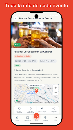 Guía Feria Flores 2026 Screenshot 1