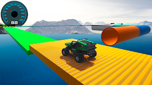 Stunt Car Parkour: Extreme 3D Screenshot 2