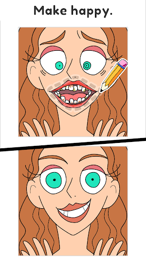 Draw Happy Survival! Screenshot 1