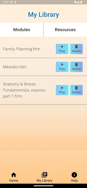 HealthMAP Screenshot 1
