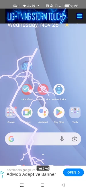 Lightning Storm Touch Screenshot 3