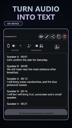 Echo Node: Voice Recorder Screenshot 2