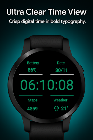 Battery Saver Minimal Watch Screenshot 3