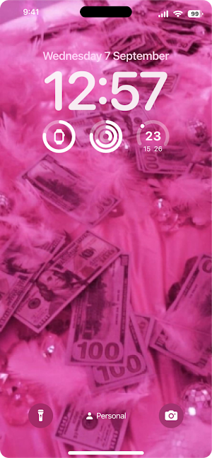 Pink Wallpaper Screenshot 1