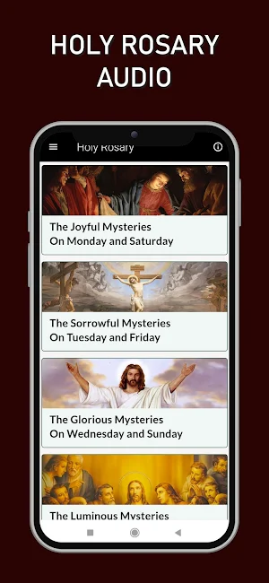Holy Rosary Audio Offline Screenshot 0