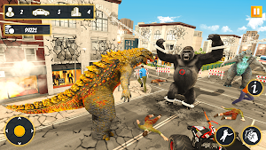 City Battle Gorilla Smasher 3d Screenshot 0