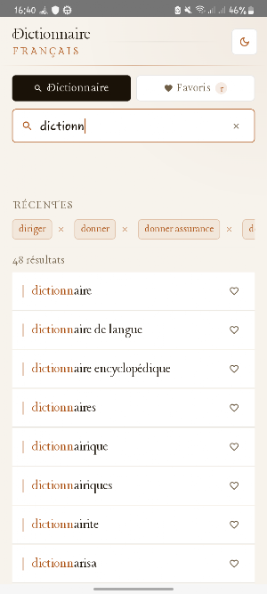 Lerobert Dictionnaire Larousse Screenshot 0