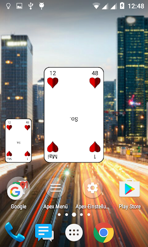 Card Clock Screenshot 0