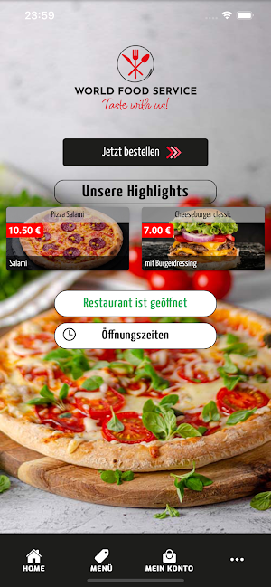 World Food Service Online Screenshot 0