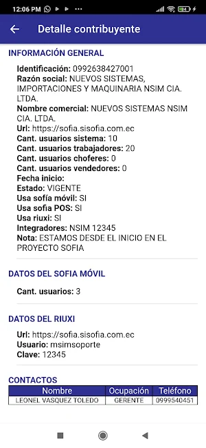 SofmanGestion Screenshot 2
