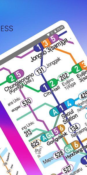 Korean Subway:Seoul Metro(Korea Subway Navigation) Screenshot 2