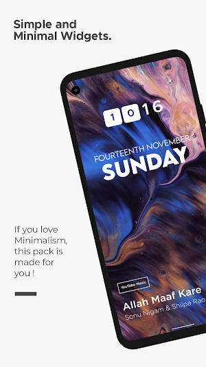 Textograph KWGT Screenshot 3