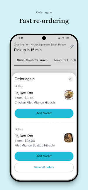 Kyoto Japanese Steak House OH Screenshot 3