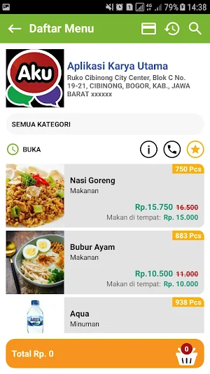 AKU PESAN Screenshot 3