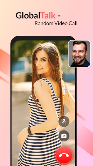 GlobalTalk – Random Video Call Screenshot 1