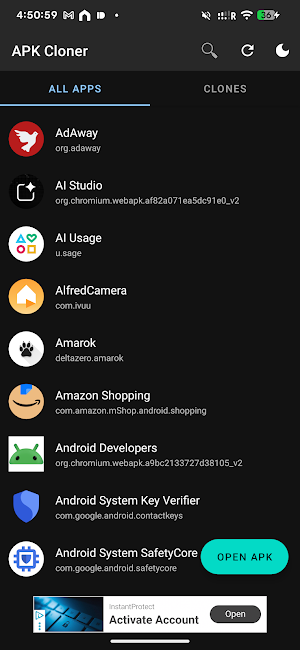 APK Cloner Screenshot 2
