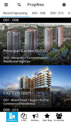PropNex Projects Screenshot 0