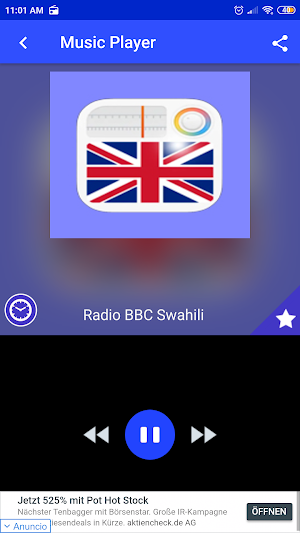 radio for bbc swahili radio UK Screenshot 0
