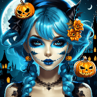 Halloween Makeup & Dress Up