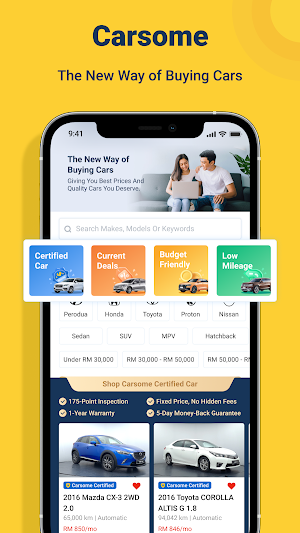 Carsome: Buy a Car Online Screenshot 0