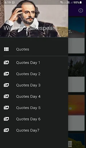 William Shakespeare Daily Insp Screenshot 0