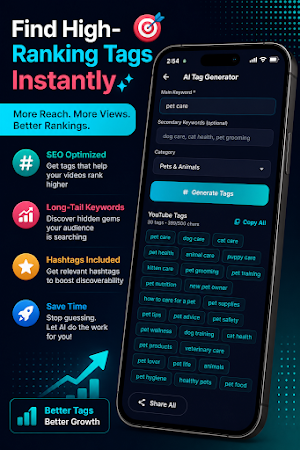 Creator SEO AI: Tags & Titles Screenshot 2
