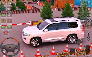 Prado Car Driving Car Games Screenshot 0