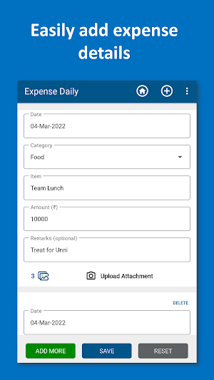 Expense Daily|Expense Manager Screenshot 0