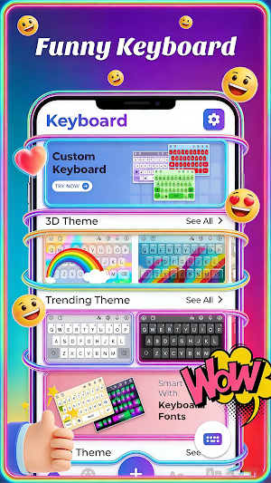 Funny Keyboard Screenshot 0
