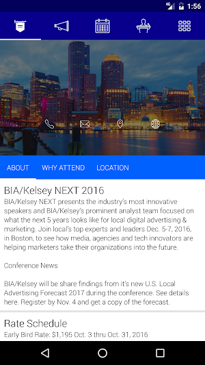 BIA/KELSEY NEXT 2016 Screenshot 0