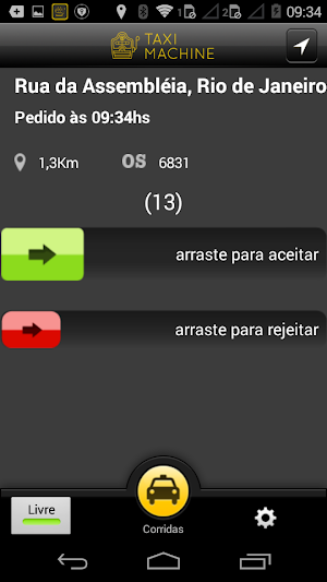 Azul Seu Motorista - Motorista Screenshot 1
